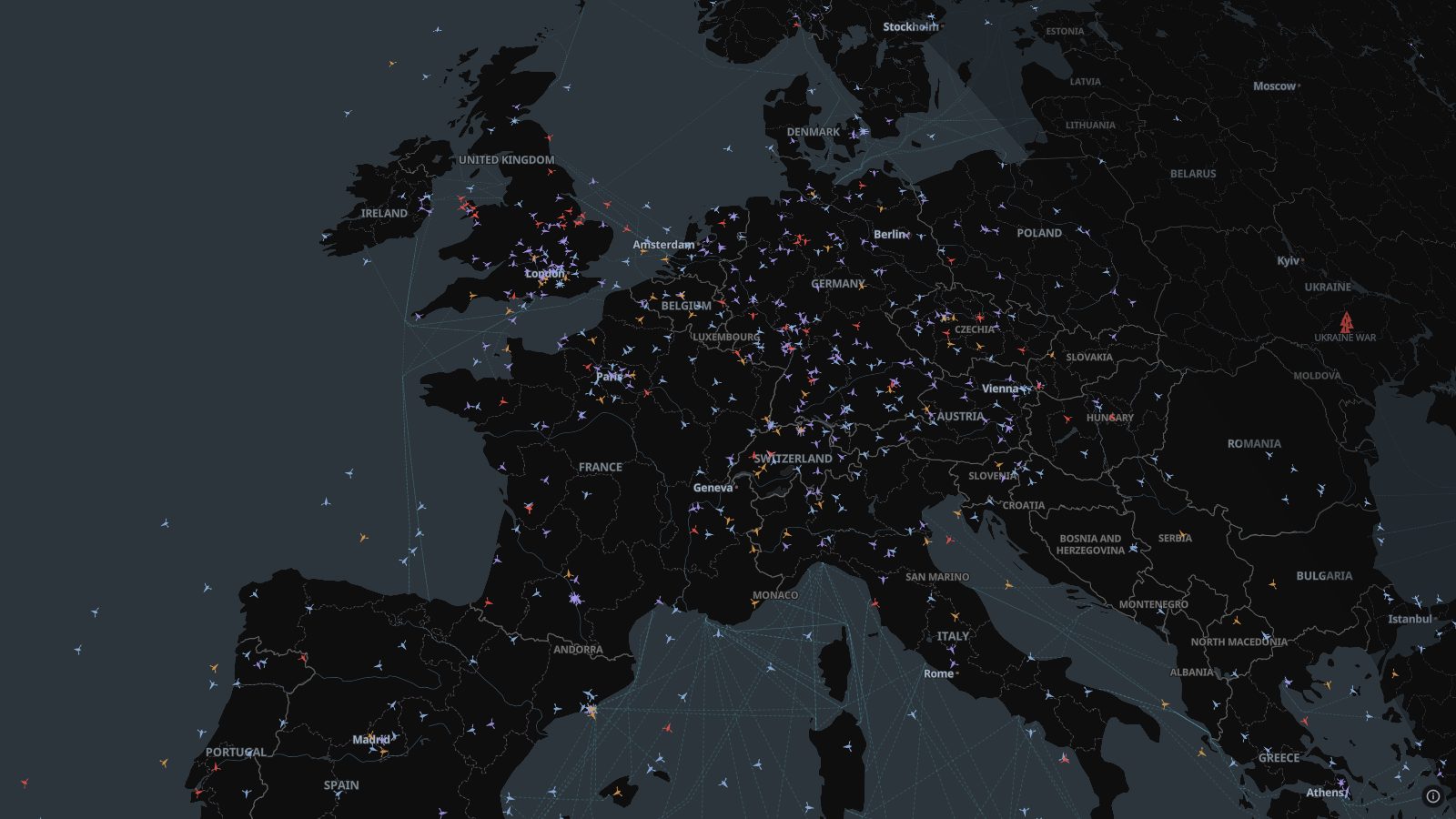 Everything on the map
