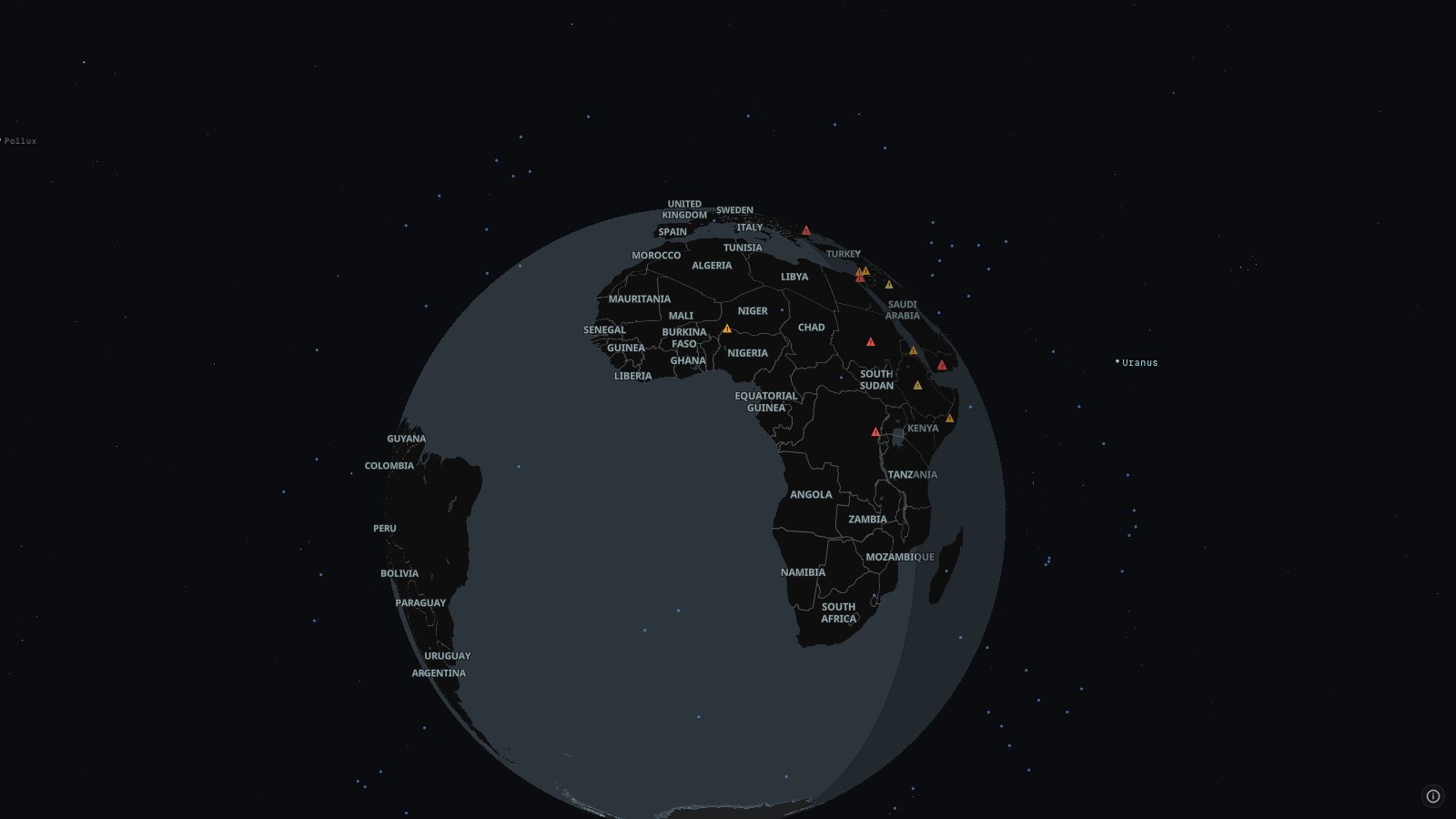Navigation satellites